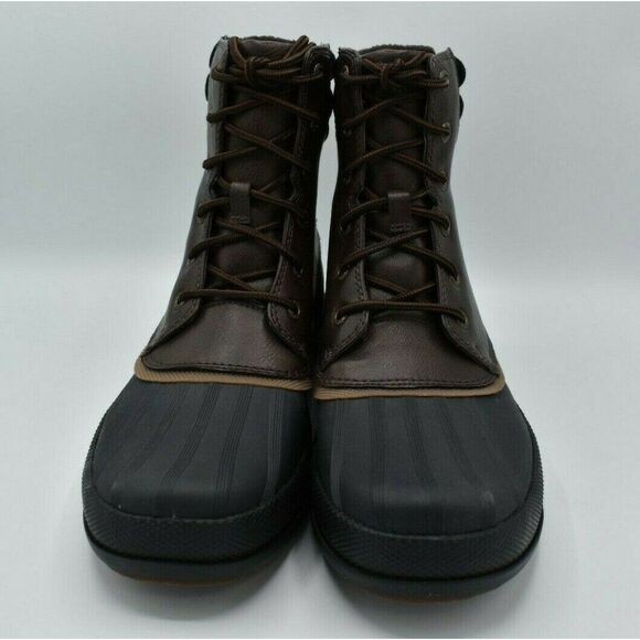 Sperry Mens Size 8 M Cold Bay Brown Black Duck Boots STS19550 - Picture 7 of 10